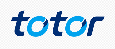 Logo totor berwarna cerah